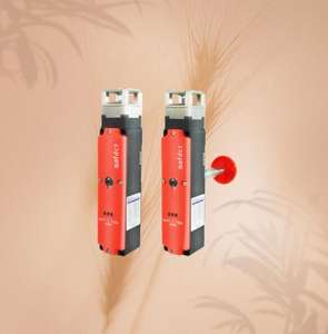 Interrupteur de sécurité Safect TLS-ESRNL-LA avec verrouillage RFID, auto-diagnostic, 3 LED d'état, option de déverrouillage d'urgence - Conforme aux normes ISO IEC - Product Image 1