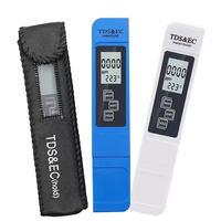 Testeur numérique 3 en 1 TDS EC et température, stylo testeur de qualité de l'eau pour aquarium, hydroponique, mariculture d'étang à poissons
