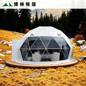 Tente d'hôtel sphérique d'extérieur Star Room, Tente d'exposition tendance, Tente de camping, Tente de resort B&B 3 M x 3 M - Product Image 1