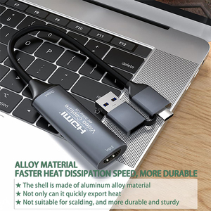 4K HDMI Để USB 3.0 2.0 Loại C <span class=keywords><strong>Video</strong></span> Capture Card 1080P Capture Adapter Màn Hình Ghi Thiết Bị Cho Streaming Chơi Game Phát Sóng - Product Image 5