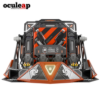 Simulador de Vuelo VR 360 2027 Robot Storm, Cine Volador 9D con Movimiento, Simulador de Montaña Rusa de 4 Asientos, Máquina de Juegos de Realidad Virtual