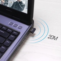 Adaptateur sans fil LC 2025 BT V5.0, nouveau dongle Wi-Fi externe BT 2.4GHz 150Mbps, mini adaptateur USB Wi-Fi, carte réseau sans fil