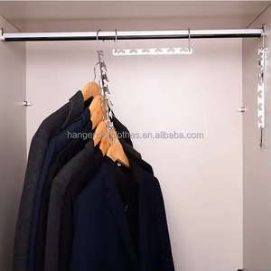 6 Holes <strong>Multi</strong> Func Metal Magic Clothes Closet <strong>Hangers</strong> Space Saver Organization - Product Image 2