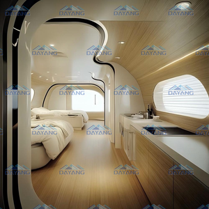 Cápsulas Espaciales Prefabricadas de Alta Tecnología y Elegantes de Dayang, <span class=keywords><strong>Alquiler</strong></span> de Contenedores Sostenibles para Glamping, Material de Acero - Product Image 4