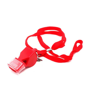 Silbatos <span class=keywords><strong>de</strong></span> seguridad <span class=keywords><strong>de</strong></span> 120dB con cordón, Silbatos <span class=keywords><strong>de</strong></span> emergencia <span class=keywords><strong>de</strong></span> plástico <span class=keywords><strong>de</strong></span> colores brillantes para deportes, salvavidas, actividades al aire libre - Product Image 4