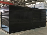 Mini entrepôt conteneur prêt à être expédié, petit entrepôt préfabriqué