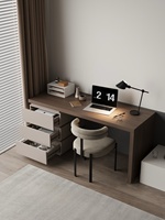 Bureau d'ordinateur en bois écologique durable Longsen Home Office Furniture Design avec plusieurs tiroirs pour le rangement, modèle 0310-2