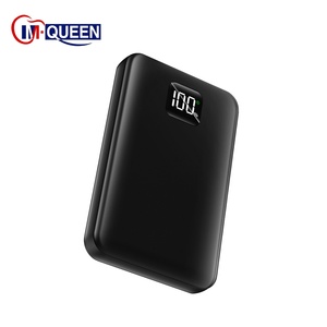 Batterie externe à charge rapide avec affichage numérique et câble intégré pour téléphone, logo personnalisé, 10000 mAh, 20000 mAh - Product Image 1
