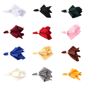 Servilletas de tela blanca Servilletas de cena Servilletas de mesa lavables para cenas, restaurantes, bodas, decoración, banquetes, eventos - Product Image 2