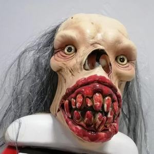 Nouvelles Idées Effrayant Zombie <span class=keywords><strong>Diable</strong></span> Tueur <span class=keywords><strong>Latex</strong></span> Masques Halloween Cosplay Carnaval Horreur Effrayant <span class=keywords><strong>Masque</strong></span> pour Halloween Costume Party Props - Product Image 6