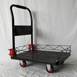 Manufacture Sale Price Hebei <b>Hand</b> Cart & Trolley Platform <b>Folding</b> Trolley 300kg/200kg Capacity - Product Image 4