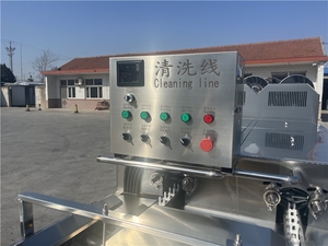 KR Laveuse automatique d'oeufs machine de nettoyage d'oeufs frais avec moteur et composants de noyau de moteur pour l'enlèvement de la coquille - Product Image 2
