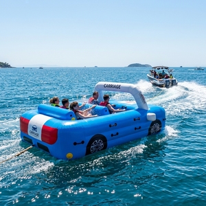 2026 Gran Venta: Tubo de Remolque Inflable para Coche, Remolcable, de PVC de Alta Resistencia, para 4-6 Personas, para Barco y Moto Acuática - Product Image 1