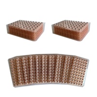 Acupuncture Vaccaria Ear Seeds 600 comptes jetables Ear Press Seeds Kit d'acupression de graines d'oreille multi-conditions (10 plaques)