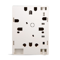 1-Core SC Optical Fiber Face Plate White ABS FTTH Terminal Box Wall Box