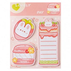 Creative Cartoon Shaped Sticky Notes Set High Aesthetic Cute <b>Memo</b> <b>Pads</b> for School Back-to-School Essentials - Product Image 1