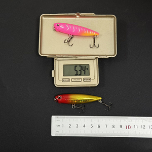 Leurre flottant artificiel <span class=keywords><strong>Realis</strong></span> <span class=keywords><strong>Pencil</strong></span> 65mm Duo en plastique imprimé 5.5g pour la pêche au bar et à la truite en rivière - Product Image 2