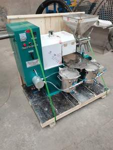 कारखाने 60-1000 kg/h सर्पिल स्क्रू सोयाबीन तेल प्रेस मशीन कैनोला कोपरा सूरजमुखी तेल बनाने की मशीन - Product Image 3