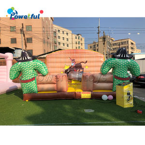 Popular Party Rental Mechanical Bull Ride con colchón inflable - Product Image 1