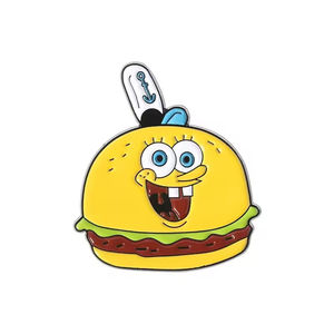Sünger bob SquarePants emaye <span class=keywords><strong>Pin</strong></span> Patrick yıldız yaka iğneler sırt çantası rozetleri broş için giysi aksesuarları hediye - Product Image 4