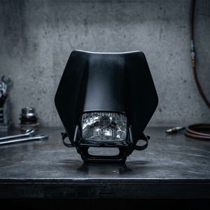 Mascherina faro LED in alluminio per KTM EXC-F 250 2003-2025 35W 12V impermeabile IP67 posizione anteriore per moto nero Ghbli - Product Image 3