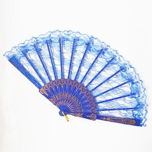 พัดพลาสติกงานแต่งงานสีขาวพิมพ์โลโก้สีทอง หลายสี เป็นมิตรกับสิ่งแวดล้อม ขายดี - Product Image 6