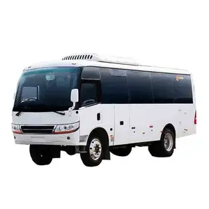 גדול מכירות dongfeng אוטומטי 7 מטר rhd euro3 דיזל 29 מושבים בשימוש 4x4 מיני אוטובוס