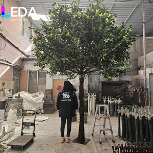 LEDA Vente Chaude Arbre d'Olive Artificiel Personnalisé Décoration Intérieure Extérieure Grande Plante Verte - Product Image 2