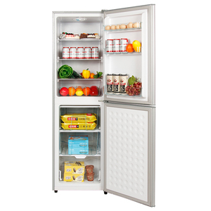 Suitable 150-199L Stainless Steel Smart Home Double-Door Freezer Bottom-Freezer <b>Refrigerator</b> Energy Efficient Class Air Cooling - Product Image 3