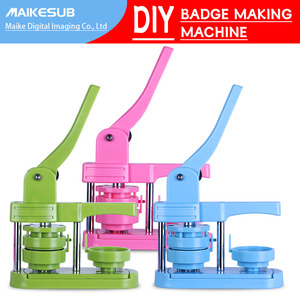 Machine à fabriquer des badges ronds DIY de 58 mm, presse à découper circulaire avec pompe, en métal – Offre Spéciale - Product Image 2