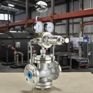 Нержавеющая сталь 304 пилотный Поршневой Тип фланец редукционный клапан фланец YK43X газовый редукционный клапан - Product Image 4