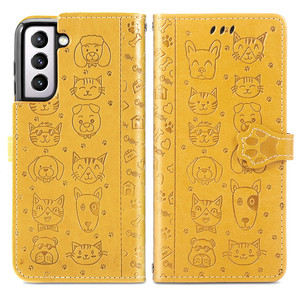 Étui de téléphone en cuir PU pour chat et chien mignon pour Samsung <span class=keywords><strong>Galaxy</strong></span> S24 Ultra S23 <span class=keywords><strong>Plus</strong></span> S22 S21 FE S20 S10 Lite S10e S8 <span class=keywords><strong>S9</strong></span> <span class=keywords><strong>Plus</strong></span> Note 10 Note 20 - Product Image 6