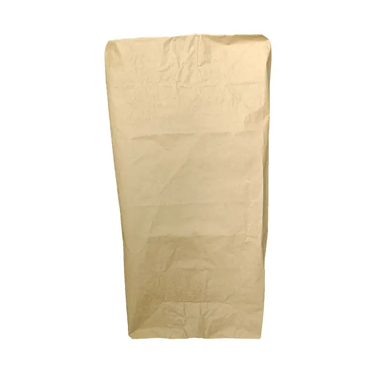 Voedselverpakking Platte Bodem Kraftpapier Gelamineerde Pp Geweven Zak