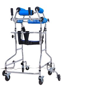 Stroke Hemiplegia Rehabilitation <b>Walker</b> 8-Wheel A Model Standing <b>Frame</b> Adult Walking Aid With Anti-Tip Design - Product Image 5