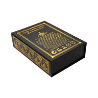 Boîte magnétique personnalisée pour parfum avec insert en EVA pour flacon de parfum de 100/50/30 ml, emballage cosmétique