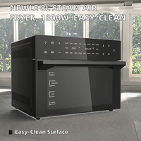 NOUVEAU Friteuse à air numérique personnalisée à double chauffage 8L 1800W Panier en plastique lavable au lave-vaisselle Application Extérieur Commercial Haute technologie