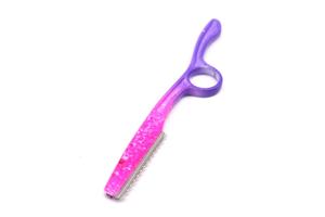 Maquinilla de afeitar de peluquería Tie Dye de una sola hoja para uso facial - Product Image 2