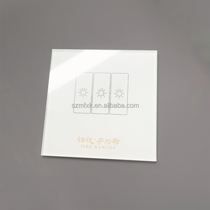 Panel de Vidrio Templado de 86 mm, 2.0 mm, 2.85 mm, 3.0 mm, Interruptor de Luz Inteligente, Panel de Vidrio Modular - Product Image 1