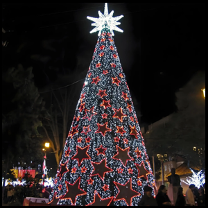 <b>Led</b> outdoor waterproof giant big Christmas <b>tree</b> for shipping mall park street decoration - Product Image 3
