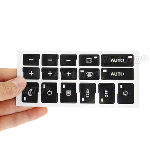 Pegatinas Decorativas para Reparación de Botones de Control de Climatización de Aire Acondicionado para Automóviles Audi A4 B6 B7 2000 2001 2002 2003 2004 - Product Image 3