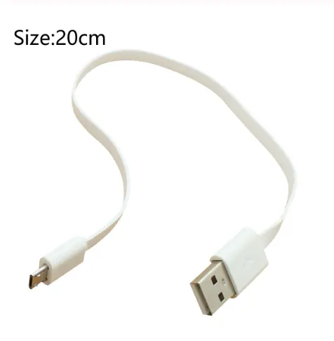 20CM 2A Micro USB Cable for Powerbank Cable Short Charging Cable for Huawei/Samsung/Xiaomi Redmi OnePlus Charger Cable for Micro