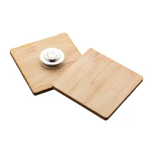 Spilla in bambù, merchandising sostenibile - Product Image 4