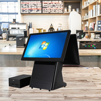 Système de caisse enregistreuse tout-en-un Android SDK à écran tactile de 15.6 pouces pour restaurant et café