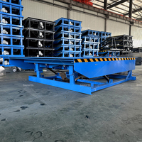 Niveleur de quai télescopique de 10 tonnes, rampe de quai pour entrepôt de fret, plateforme de chargement hydraulique