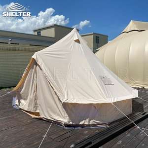 Tenda a Campana 3-5m per <span class=keywords><strong>Glamping</strong></span> di Lusso in Cotone Canvas, Tenda Safari per Esterni, Yurt di Lusso - Product Image 2