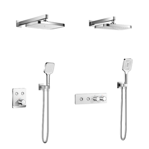 Van Chuyển Hướng Tĩnh Nhiệt Điều Khiển Bằng Nút Và Xoay Hệ Thống Vòi Sen Mưa Mới Nhất - Product Image 6