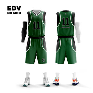 Conjunto de Uniforme de Baloncesto en Venta, Trajes de Calentamiento de Baloncesto, Camiseta Reversible de Baloncesto - Product Image 6