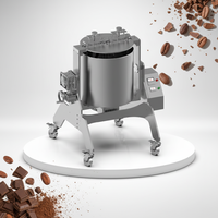 Machine à chocolat commerciale LST entièrement automatique 25L/60L/100L, mélangeur de chocolat, machine à moudre le chocolat pour les noix et les fruits