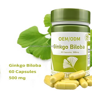 Integratore Alimentare a Base di Erbe con Marchio Privato, Capsule per il Cervello, Capsule di Estratto di Ginkgo Biloba 500mg - Product Image 3