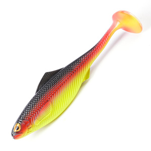 Sábalo de <span class=keywords><strong>cerdo</strong></span> pintado, nuevo modelo de PVC, señuelo suave de plástico para pesca de Lucio - Product Image 3